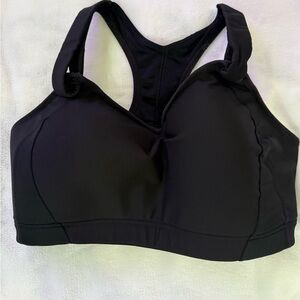 Syrokan Women's Black Sports Bra Size 36DD